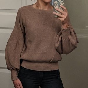 Puff Sleeve Sweater
